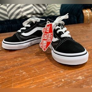 Toddler size 6.5 Vans. New with tags!